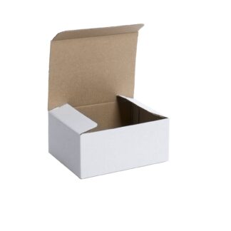 pudełko fasonowe białe